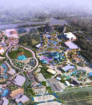 Themed scenic construction