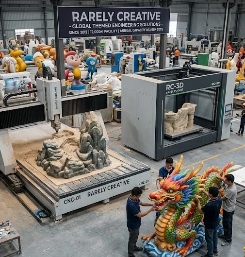 Case Study: Engineering a World-Class Themed Environment with High-Volume FRP Fabrication