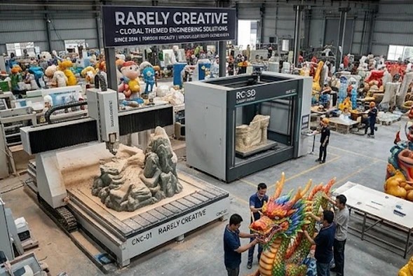 Case Study: Engineering a World-Class Themed Environment with High-Volume FRP Fabrication