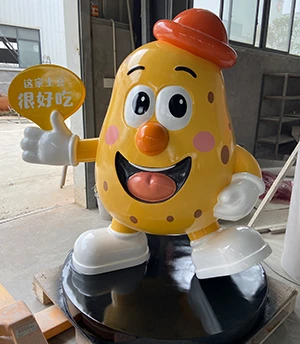 Fiberglass Potato Sculpture