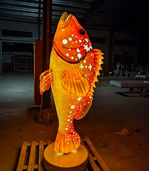 Salmon Sculpture