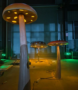Illuminated Mushroom