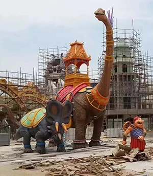 Life-Size Dinosaur Sculpture