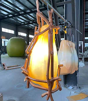 Glowing Sculpture
