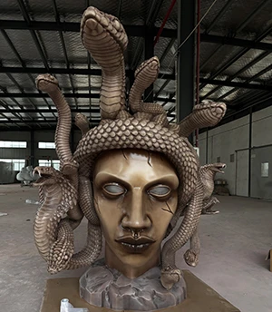 Medusa Art Sculpture
