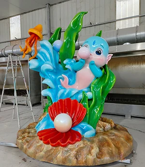 Ocean-themed FRP 